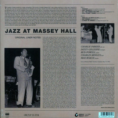 Charlie Parker, Dizzy Gillespie, Bud Powell, Charles Mingus, Max Roach - Jazz At Massey Hall (ltd. ed.) (180g) (yellow vinyl) Vinyl Record