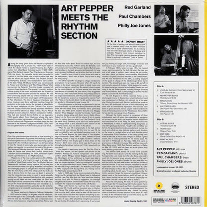 Art Pepper - Art Pepper Meets The Rhythm Section (ltd. ed.) (180g) (yellow vinyl) Vinyl Record