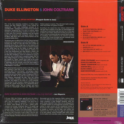 Duke Ellington, John Coltrane - Duke Ellington & John Coltrane (+2 bonus tracks) (ltd. ed.) (180g) (red vinyl) Vinyl Record