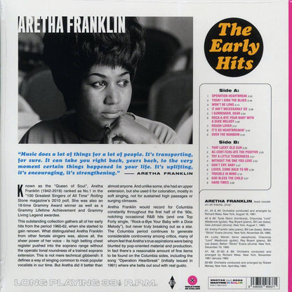 Aretha Franklin - The Early Hits (ltd. ed.) (180g) (pink vinyl) Vinyl Record