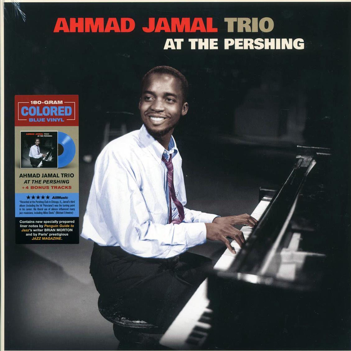 Ahmad Jamal Trio - At The Pershing (+4 bonus tracks) (ltd. ed.) (180g) (blue vinyl) Vinyl Record