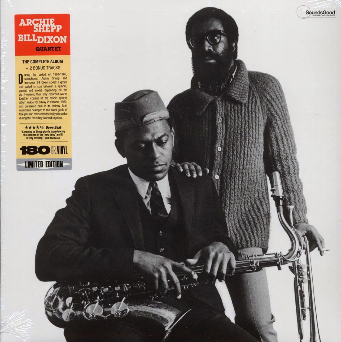 Archie Shepp-Bill Dixon Quartet - Archie Shepp-Bill Dixon Quartet (+2 bonus tracks) (mono) (ltd. ed.) (180g) Vinyl Record