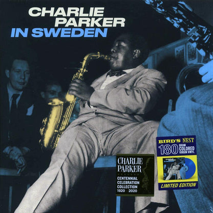 Charlie Parker - In Sweden (+2 bonus tracks) (ltd. ed.) (180g) (blue vinyl) Vinyl Record