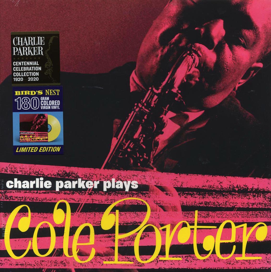 Charlie Parker - Charlie Parker Plays Cole Porter (+4 bonus tracks) (ltd. ed.) (180g) (yellow vinyl) Vinyl Record