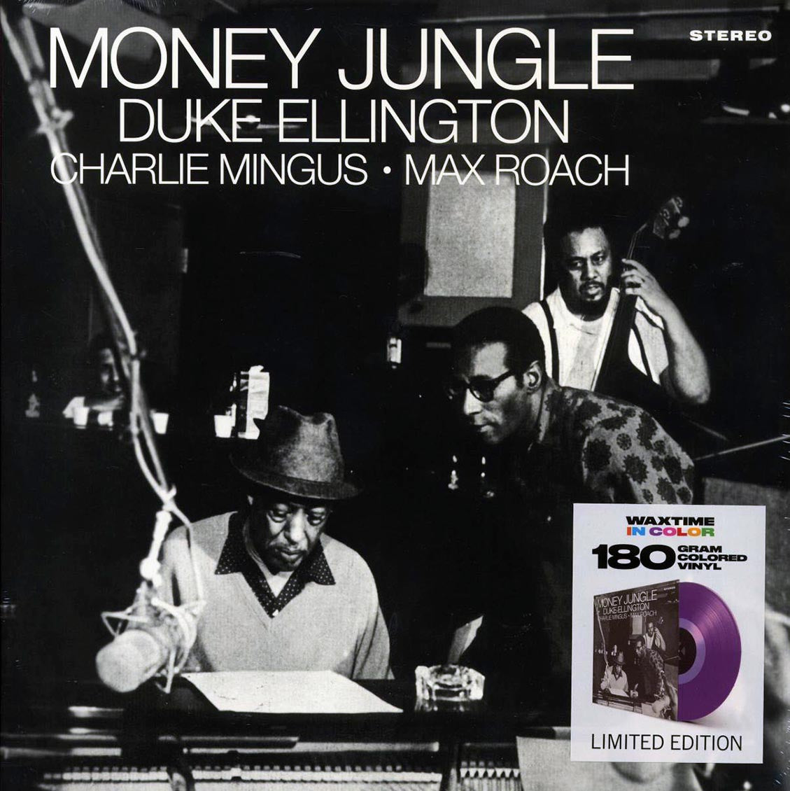 Duke Ellington, Charlie Mingus, Max Roach - Money Jungle (+4 bonus tracks) (ltd. ed.) (180g) (purple vinyl) Vinyl Record
