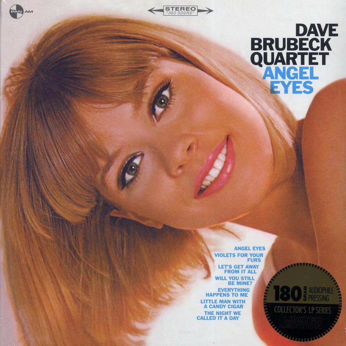 Dave Brubeck Quartet - Angel Eyes (+2 bonus tracks) (ltd. ed.) (180g) Vinyl Record
