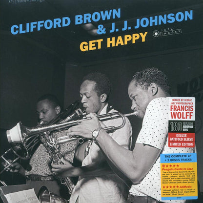 Clifford Brown, JJ Johnson - Get Happy (+2 bonus tracks) (ltd. ed.) (180g) Vinyl Record