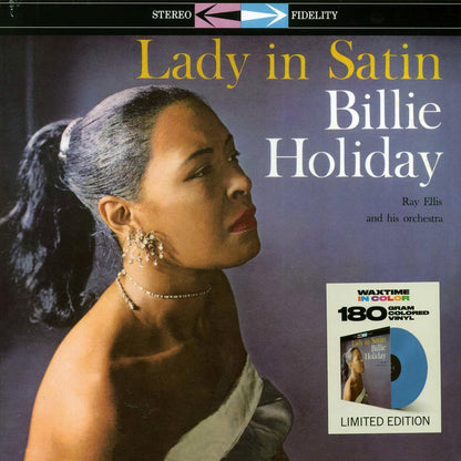 Billie Holiday - Lady In Satin (ltd. ed.) (180g) (blue vinyl) Vinyl Record