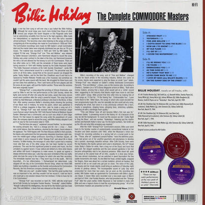 Billie Holiday - The Complete Commodore Masters (ltd. ed.) (180g) (brown vinyl) Vinyl Record