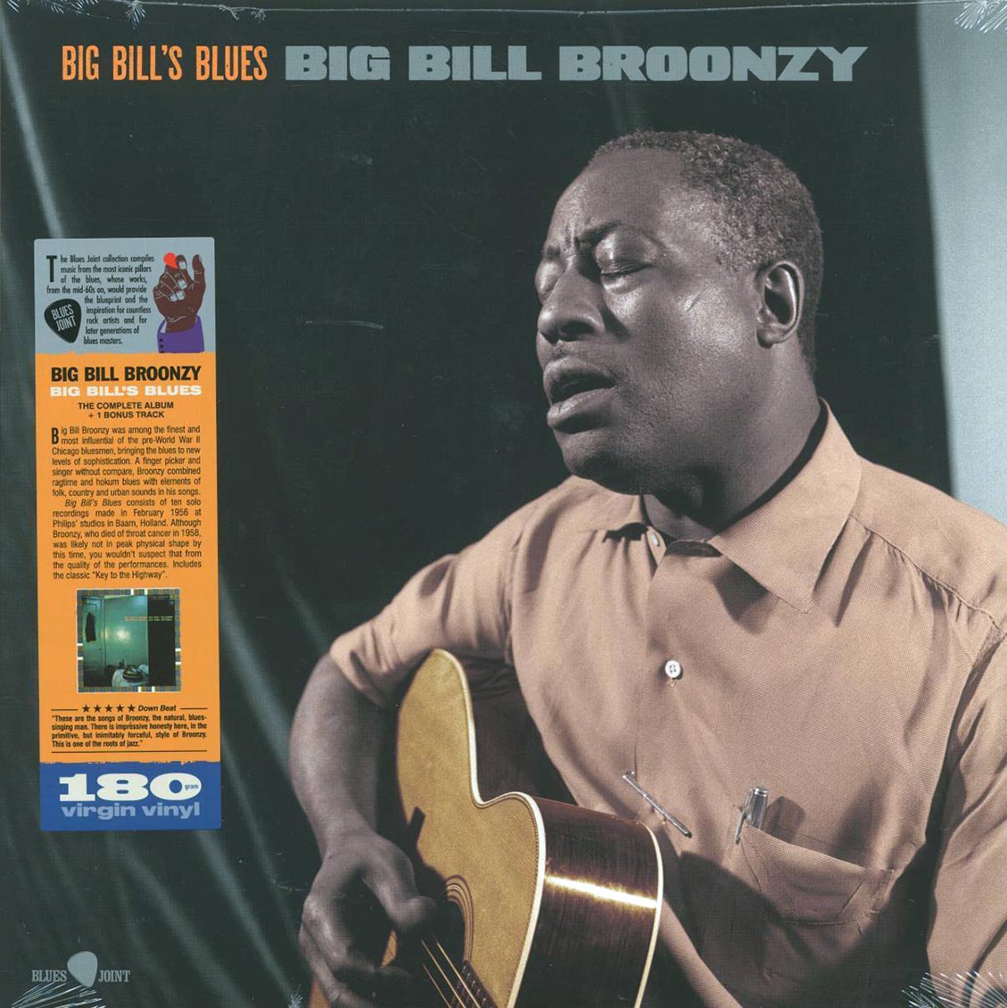 Big Bill Broonzy - Big Bill's Blues (+bonus track) (ltd. ed.) (180g) Vinyl Record