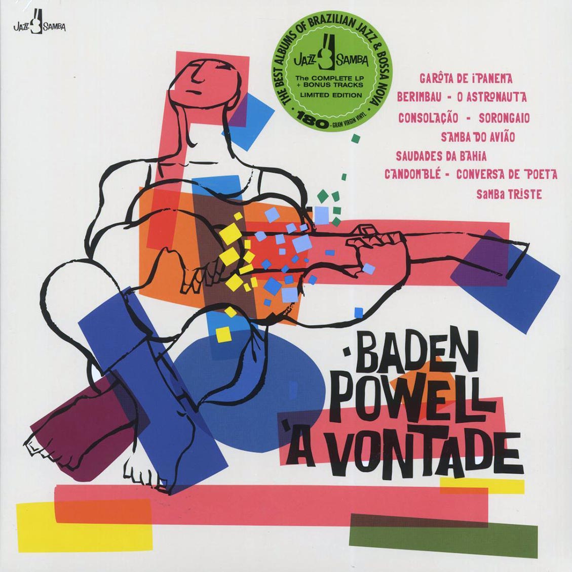 Baden Powell - ? Vontade (+3 bonus tracks) (ltd. ed.) (180g) Vinyl Record