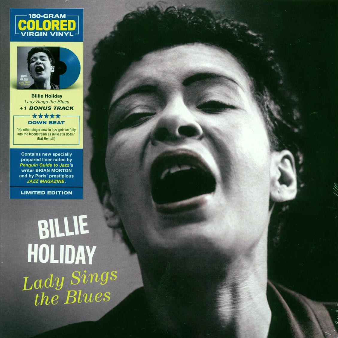 Billie Holiday - Lady Sings The Blues (+bonus track) (ltd. ed.) (180g) (blue vinyl) Vinyl Record
