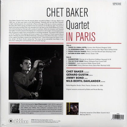 Chet Baker Quartet - In Paris (ltd. ed.) (180g) Vinyl Record