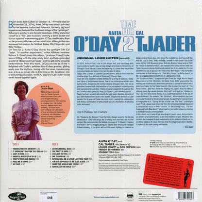Anita O'Day, Cal Tjader - Time For 2 (ltd. ed.) (180g) Vinyl Record