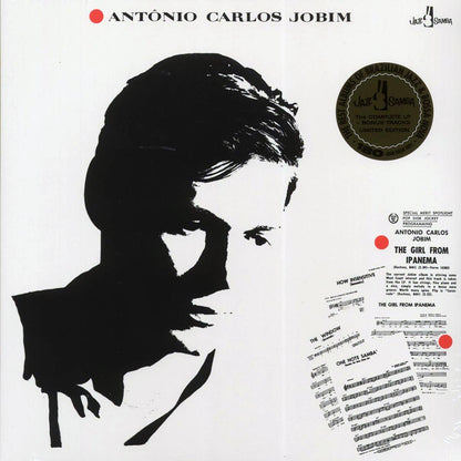 Antonio Carlos Jobim - The Girl From Ipanema (+4 bonus tracks) (ltd. ed.) (180g) Vinyl Record