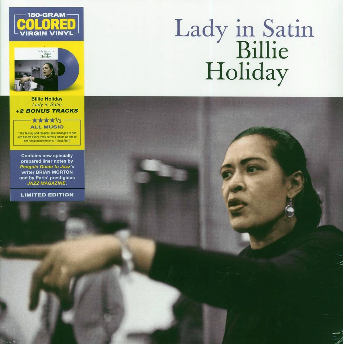 Billie Holiday - Lady In Satin (+3 bonus tracks) (ltd. ed.) (180g) (purple vinyl) Vinyl Record