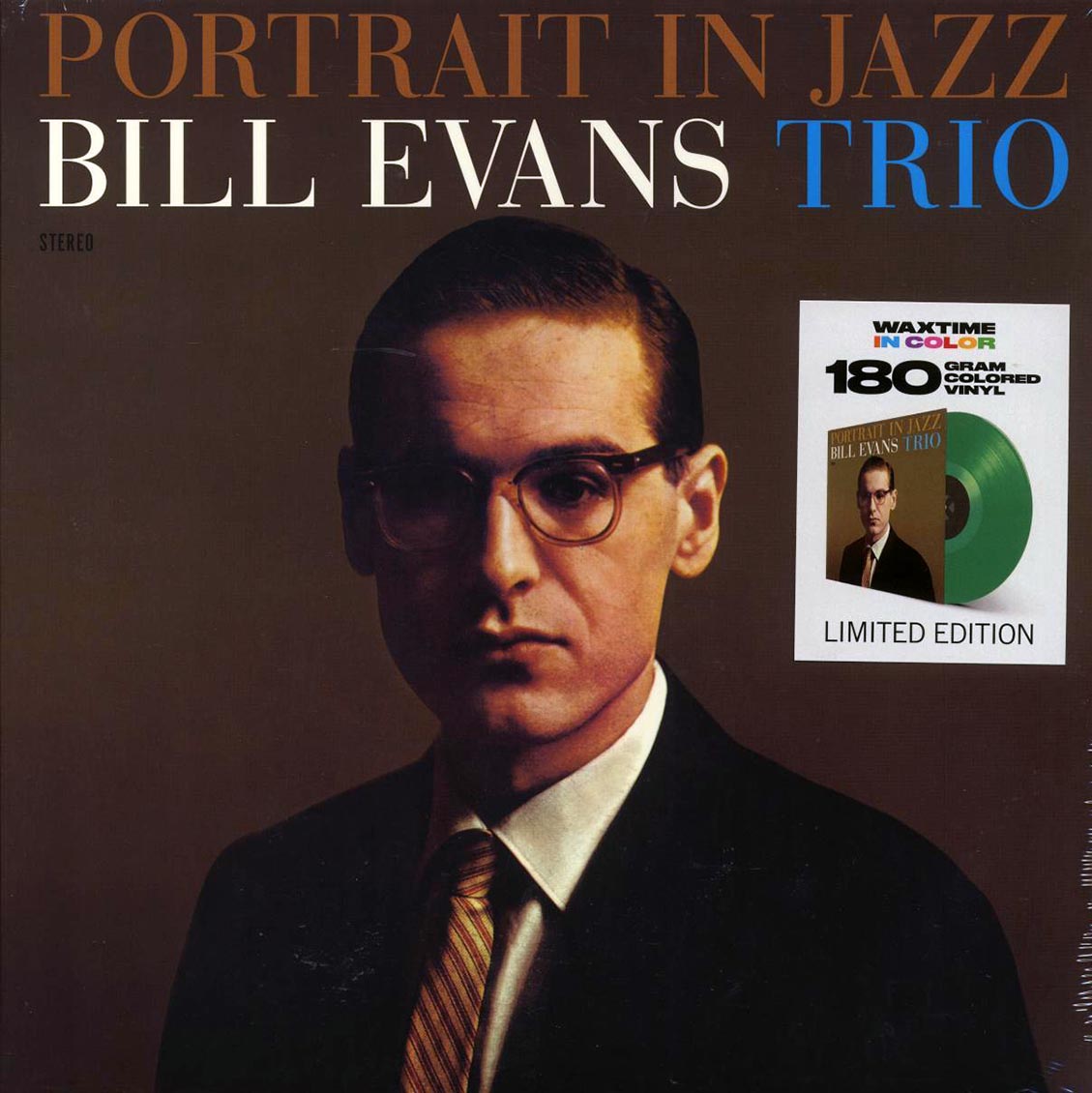Bill Evans Trio - Portrait In Jazz (+bonus track) (ltd. ed.) (180g) (green vinyl) Vinyl Record