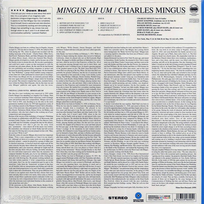 Charles Mingus - Mingus Ah Um (ltd. ed.) (180g) (blue vinyl) Vinyl Record