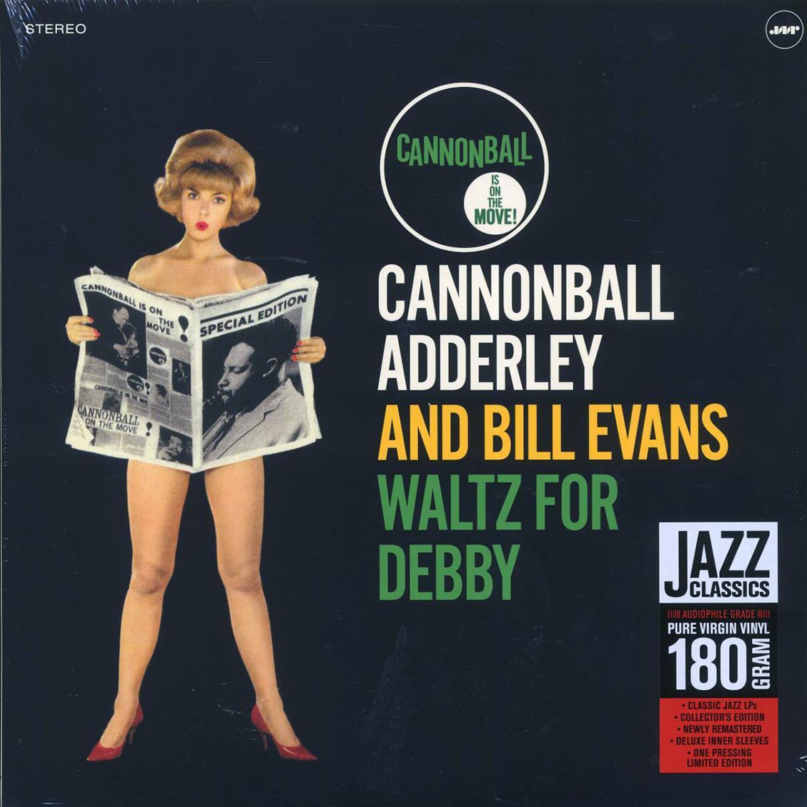 Cannonball Adderley, Bill Evans - Waltz for Debby (+bonus track) (ltd. ed.) (180g) Vinyl Record