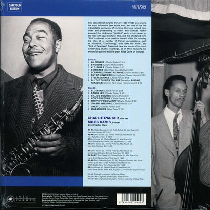 Charlie Parker Quintet, Miles Davis - Bluebird (ltd. ed.) (180g) Vinyl Record
