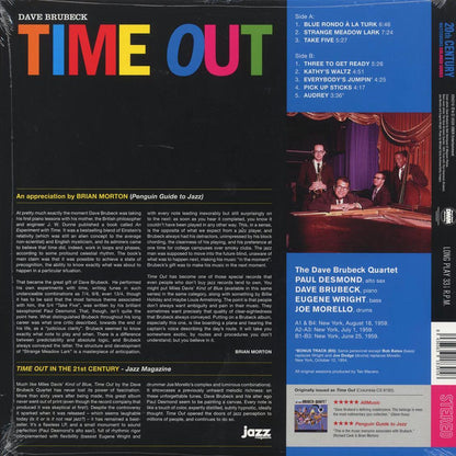 Dave Brubeck Quartet - Time Out (+bonus track) (ltd. ed.) (180g) (yellow vinyl) Vinyl Record