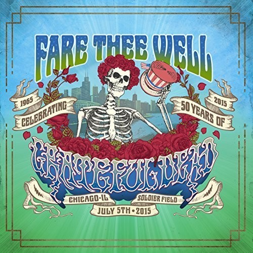 the album cover for Grateful Dead - Fare Thee Well [4CD/2BR]
