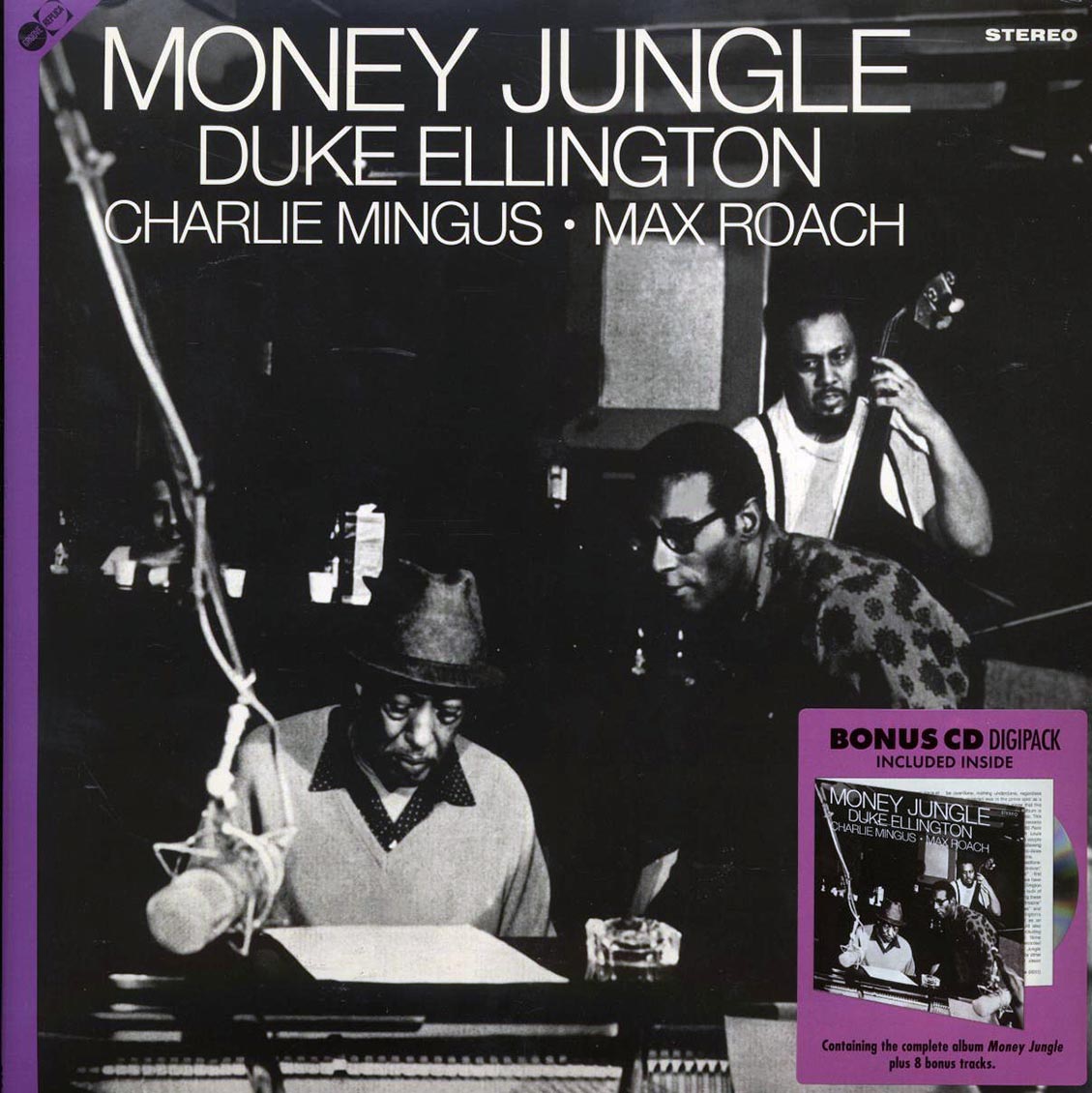 Duke Ellington, Charlie Mingus, Max Roach - Money Jungle (+8 bonus tracks) (ltd. ed.) (180g) (incl. CD) Vinyl Record