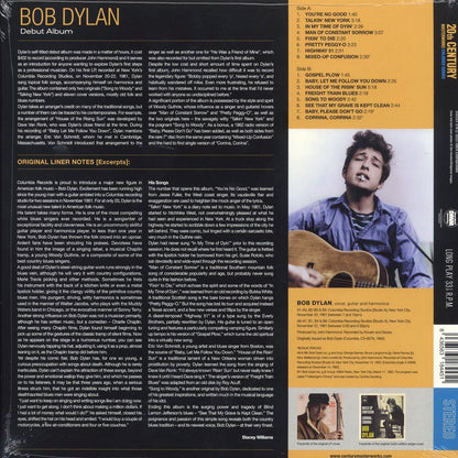 Bob Dylan - Bob Dylan (+3 bonus tracks) (ltd. ed.) (180g) (blue vinyl) Vinyl Record