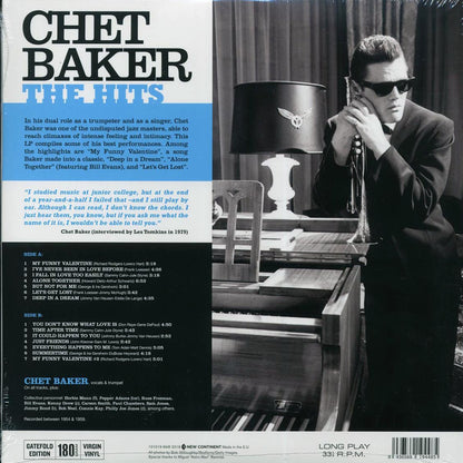 Chet Baker - The Hits (ltd. ed.) (180g) Vinyl Record