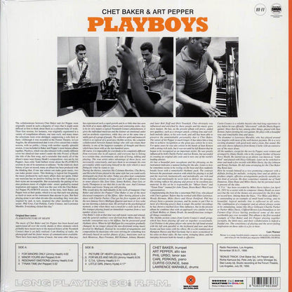 Chet Baker, Art Pepper - Playboys (+bonus track) (ltd. ed.) (180g) (orange vinyl) Vinyl Record
