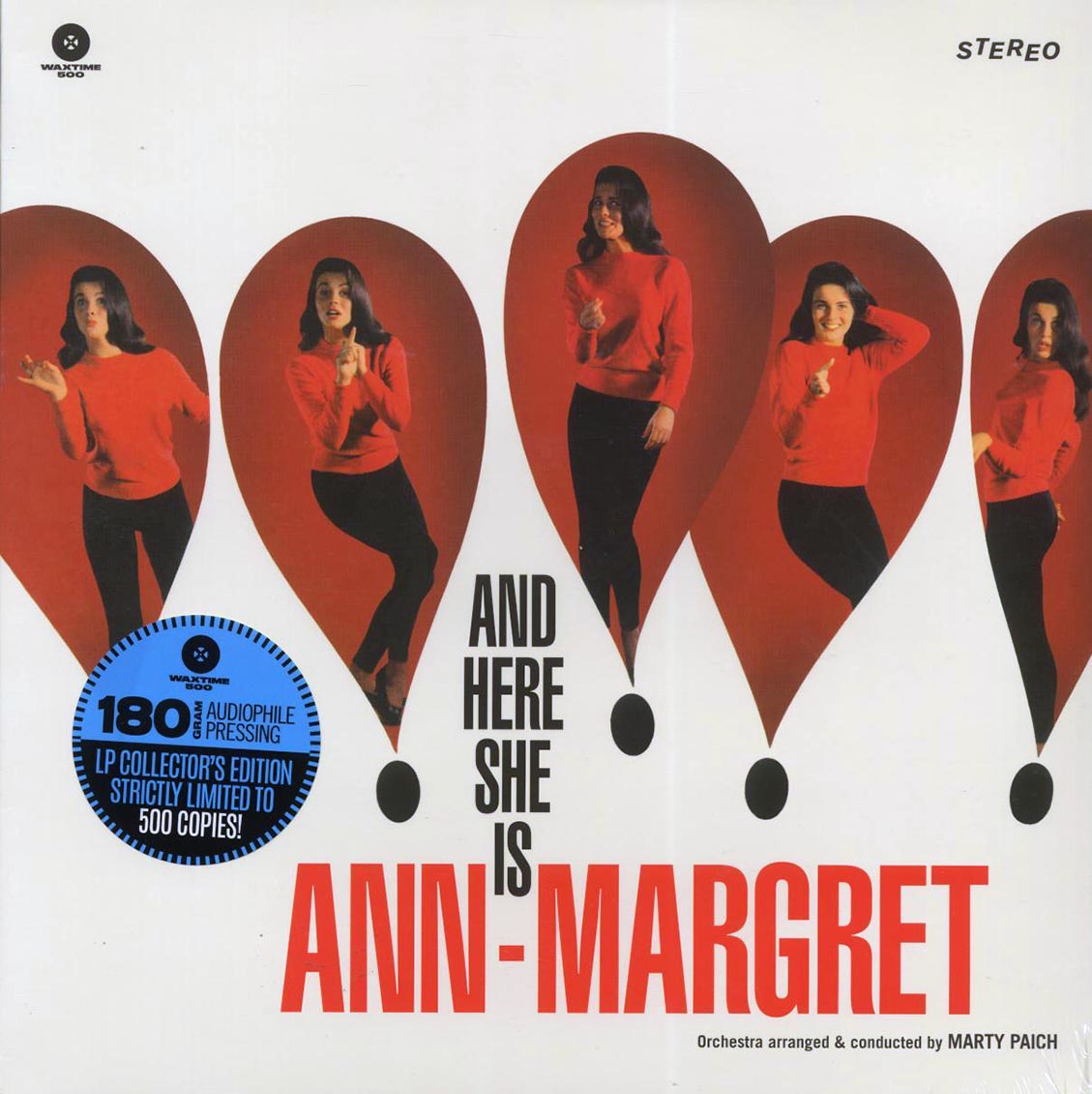 Ann Margret - And Here She Is (+2 bonus tracks) (ltd. ed.) (180g) Vinyl Record