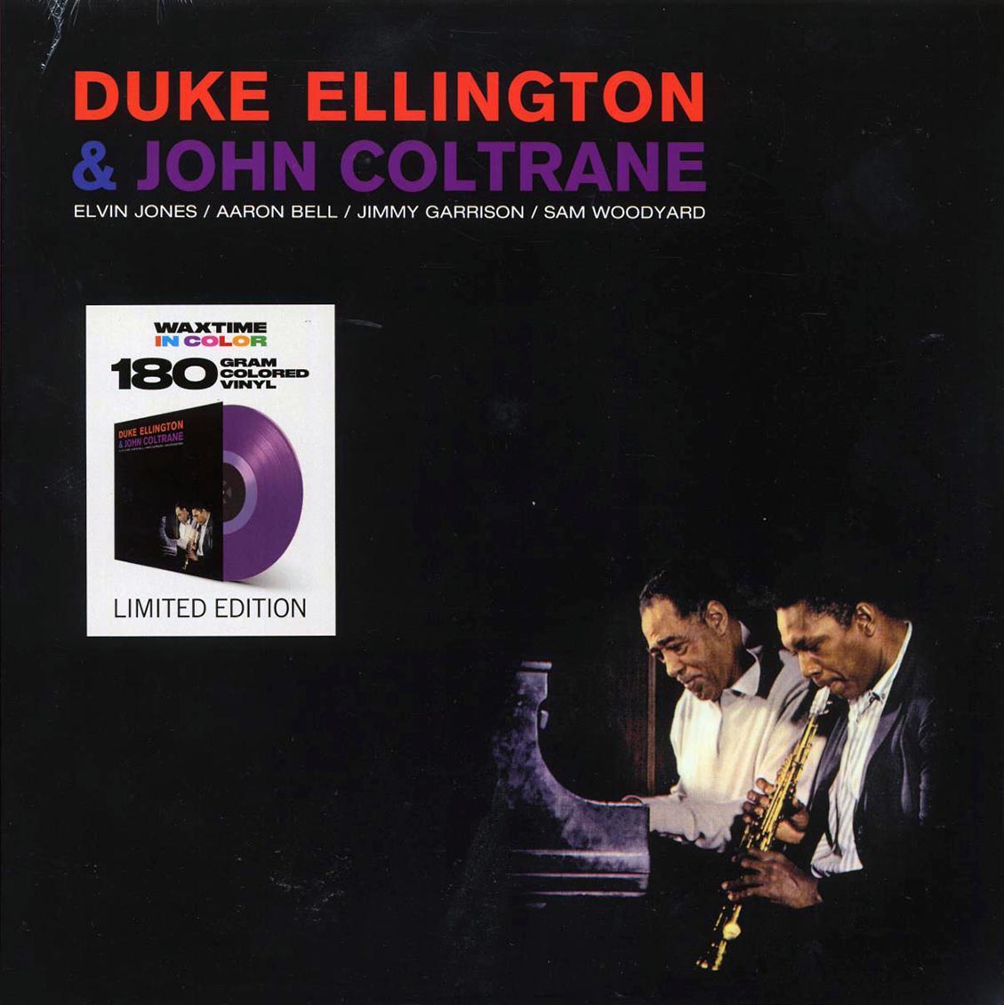 Duke Ellington, John Coltrane - Duke Ellington & John Coltrane (+bonus track) (180g) (purple vinyl) (remastered) Vinyl Record