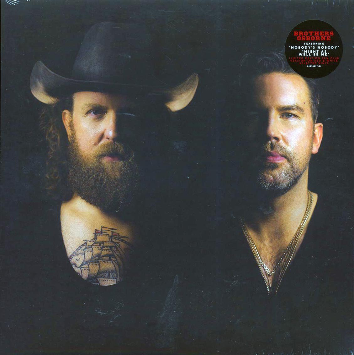 Brothers Osborne - Brothers Osborne (Fan Club Exclusive) (ltd. ed.) (white/red splatter vinyl) Vinyl Record