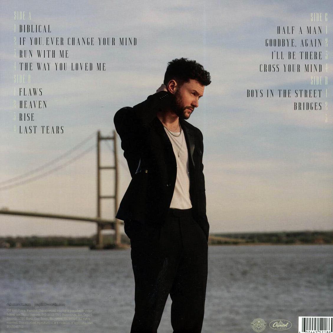 Calum Scott - Bridges (2xLP) Vinyl Record