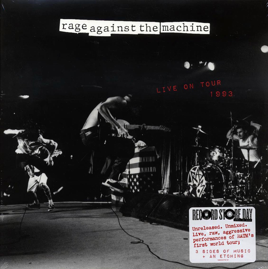 Rage Against The Machine - Live On Tour 1993 (RSD 2025) (ltd. ed.) (2xLP) Vinyl Record