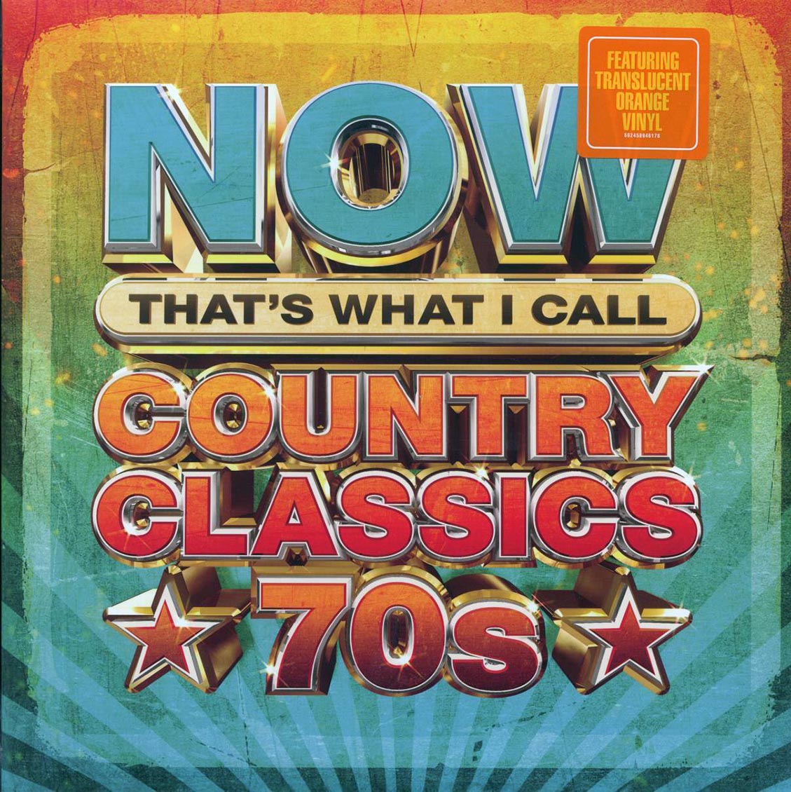 Dolly Parton, John Denver, Kenny Rogers, The Charlie Daniels Band, Jerry Reed, Etc. - Now That?s What I Call Country Classics 70s (orange vinyl) Vinyl Record