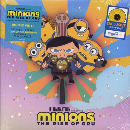 Diana Ross, Tame Impala, Brittany Howard, St. Vincent, Etc. - Minions: The Rise Of Gru Original Motion Picture Soundtrack (2xLP) (yellow vinyl) Vinyl Record