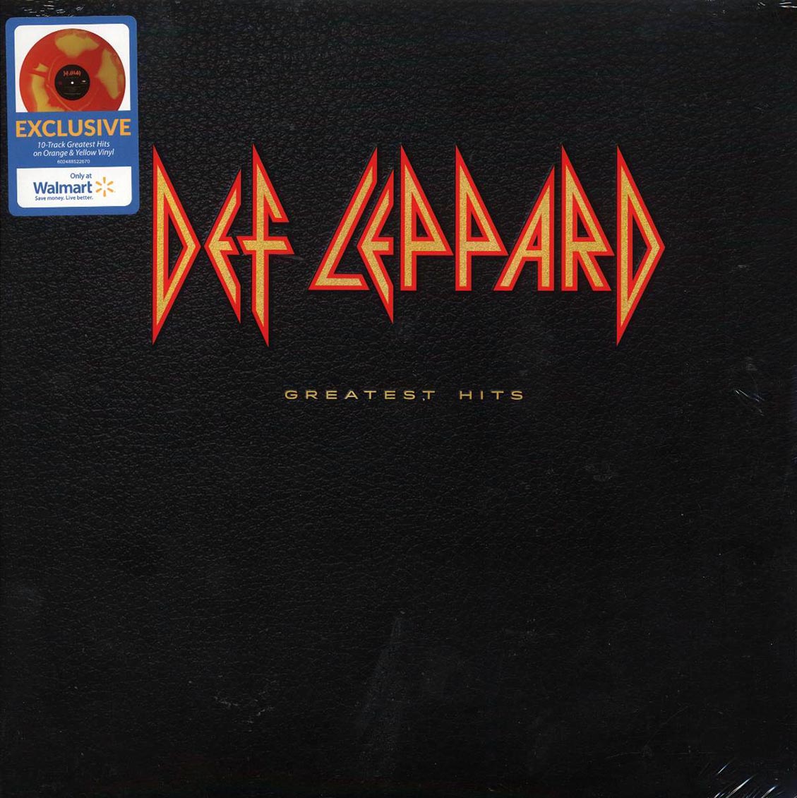 Def Leppard - Greatest Hits (orange/yellow vinyl) Vinyl Record