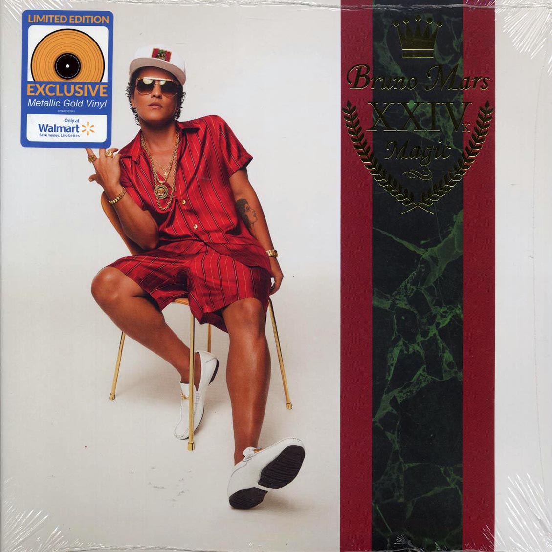 Bruno Mars - XXIVK Magic (ltd. ed.) (gold vinyl) Vinyl Record