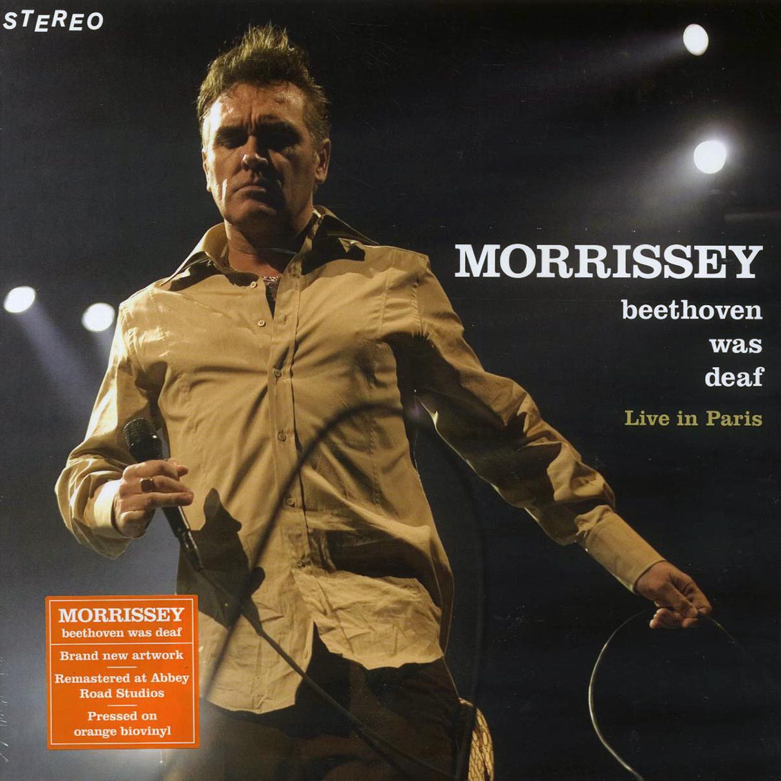 Morrissey - Beethoven Was Deaf: Live In Paris (remastered) (orange vinyl) Vinyl Record
