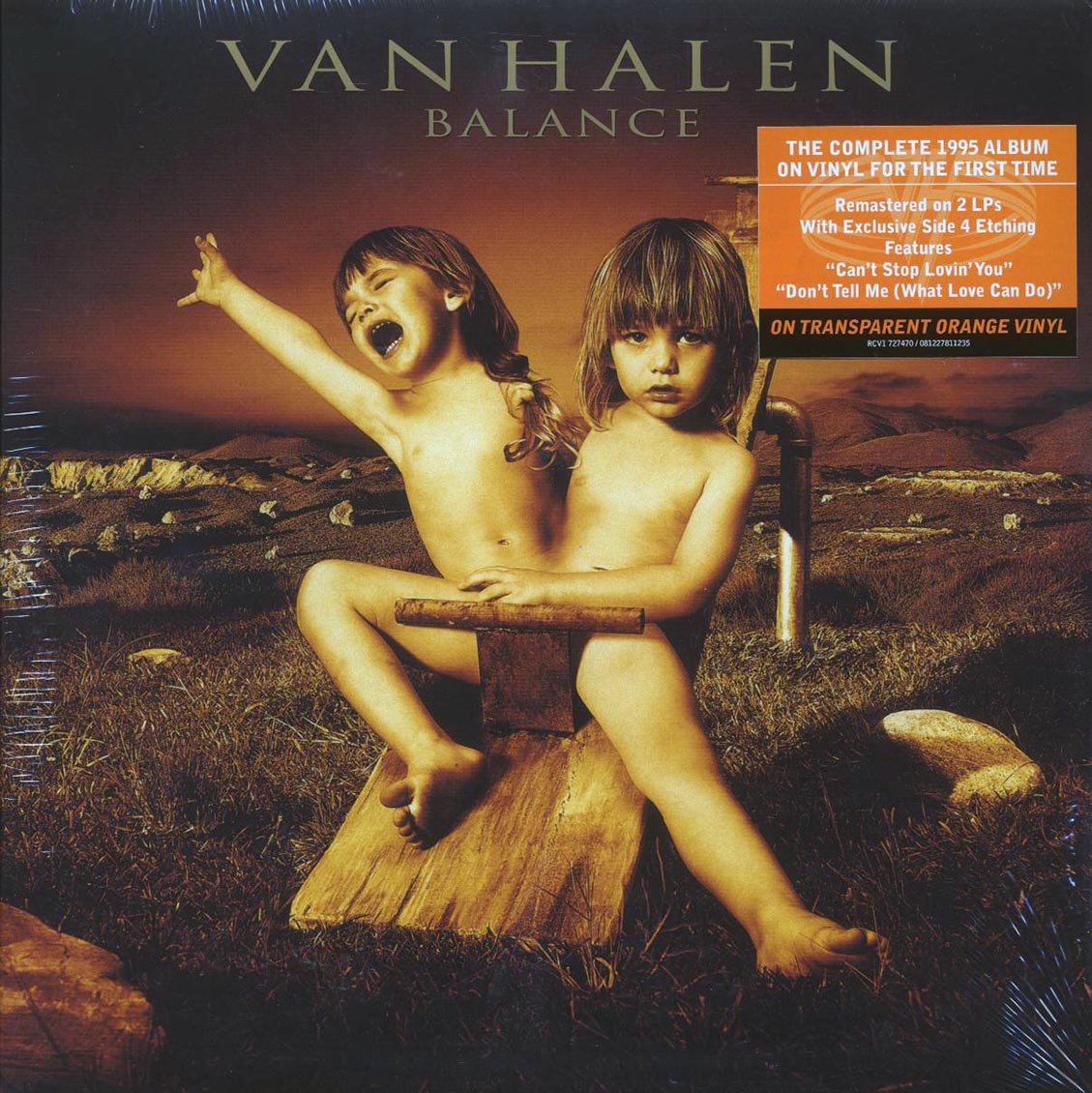 Van Halen - Balance (2xLP) (remastered) (expanded edition) (orange vinyl) Vinyl Record