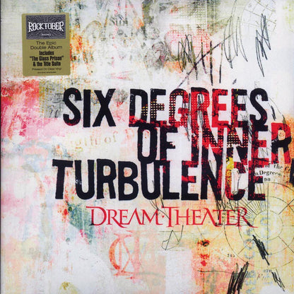 Dream Theater - Six Degrees Of Inner Turbulence (+bonus tracks) (ltd. ed.) (2xLP) (clear vinyl) Vinyl Record