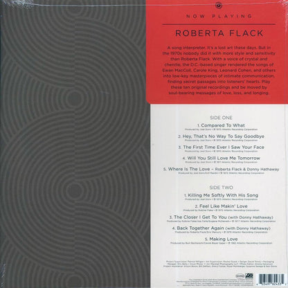 Roberta Flack - Now Playing (clear vinyl) Vinyl Record