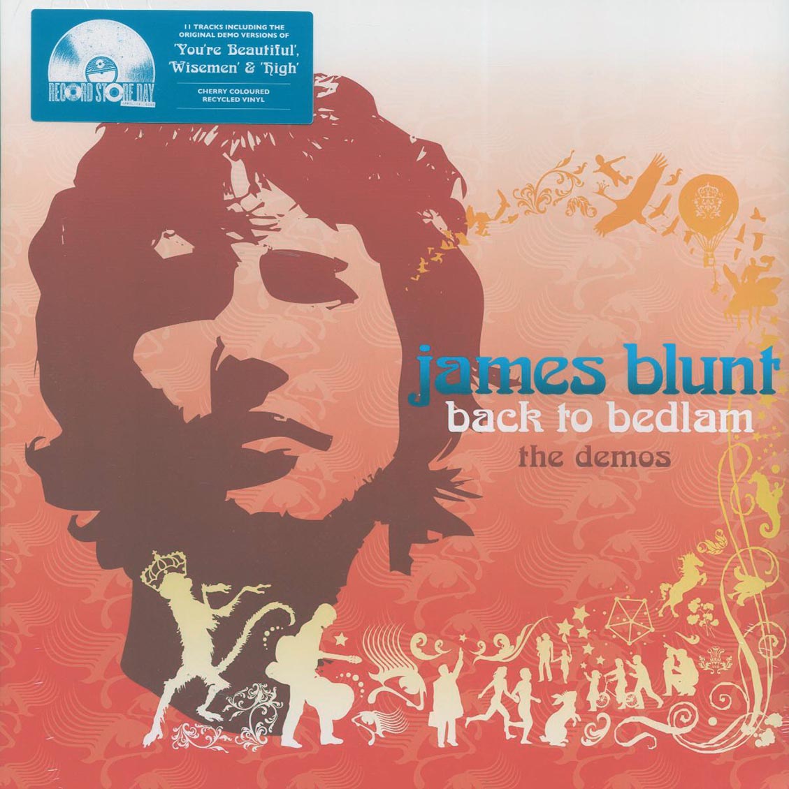 James Blunt - Back To Bedlam: The Demos (RSD 2025) (ltd. ed.) (red vinyl) Vinyl Record