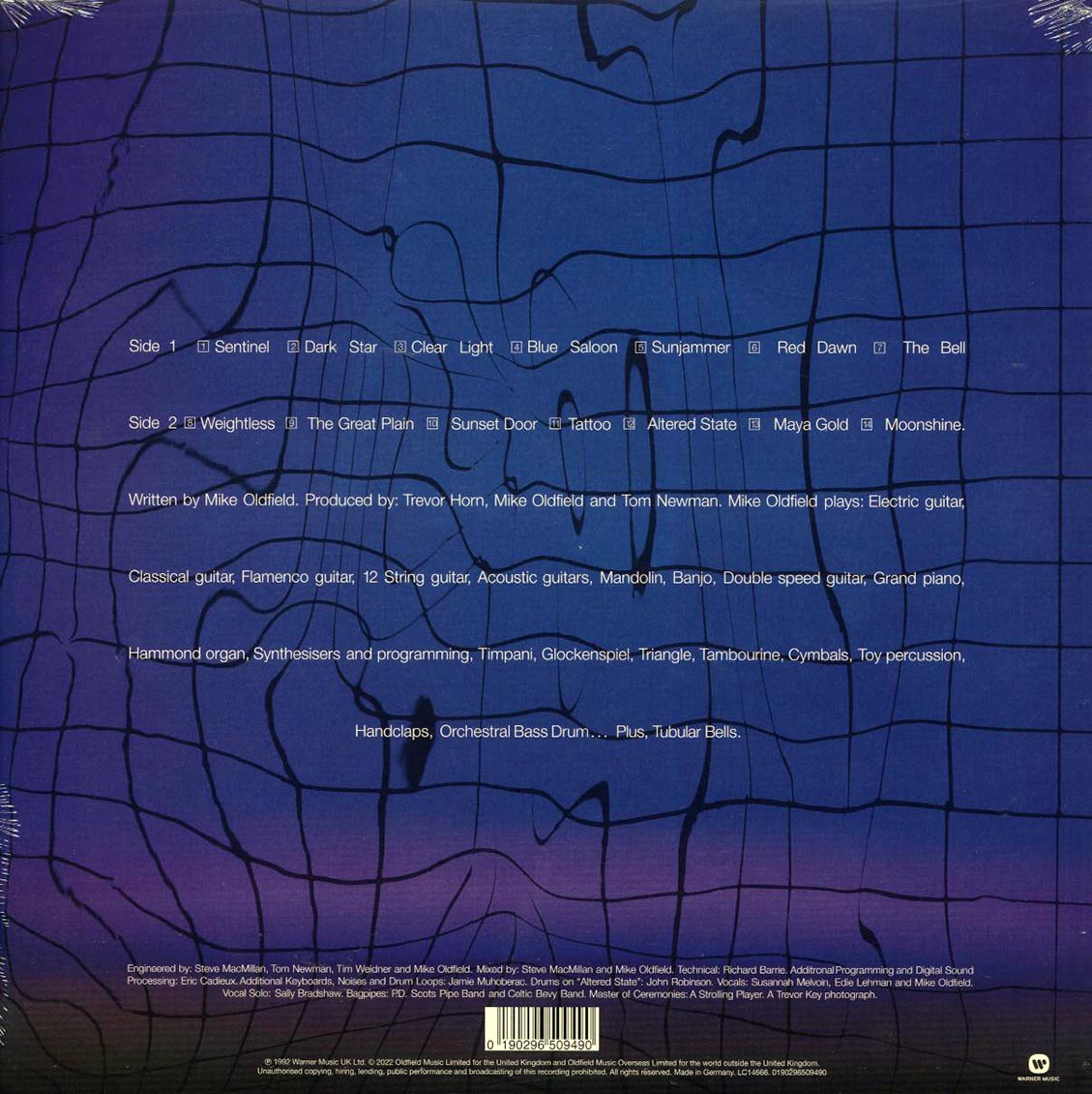 Mike Oldfield - Tubular Bells II (RSD 2022) (ltd. ed.) (blue marbled vinyl) Vinyl Record