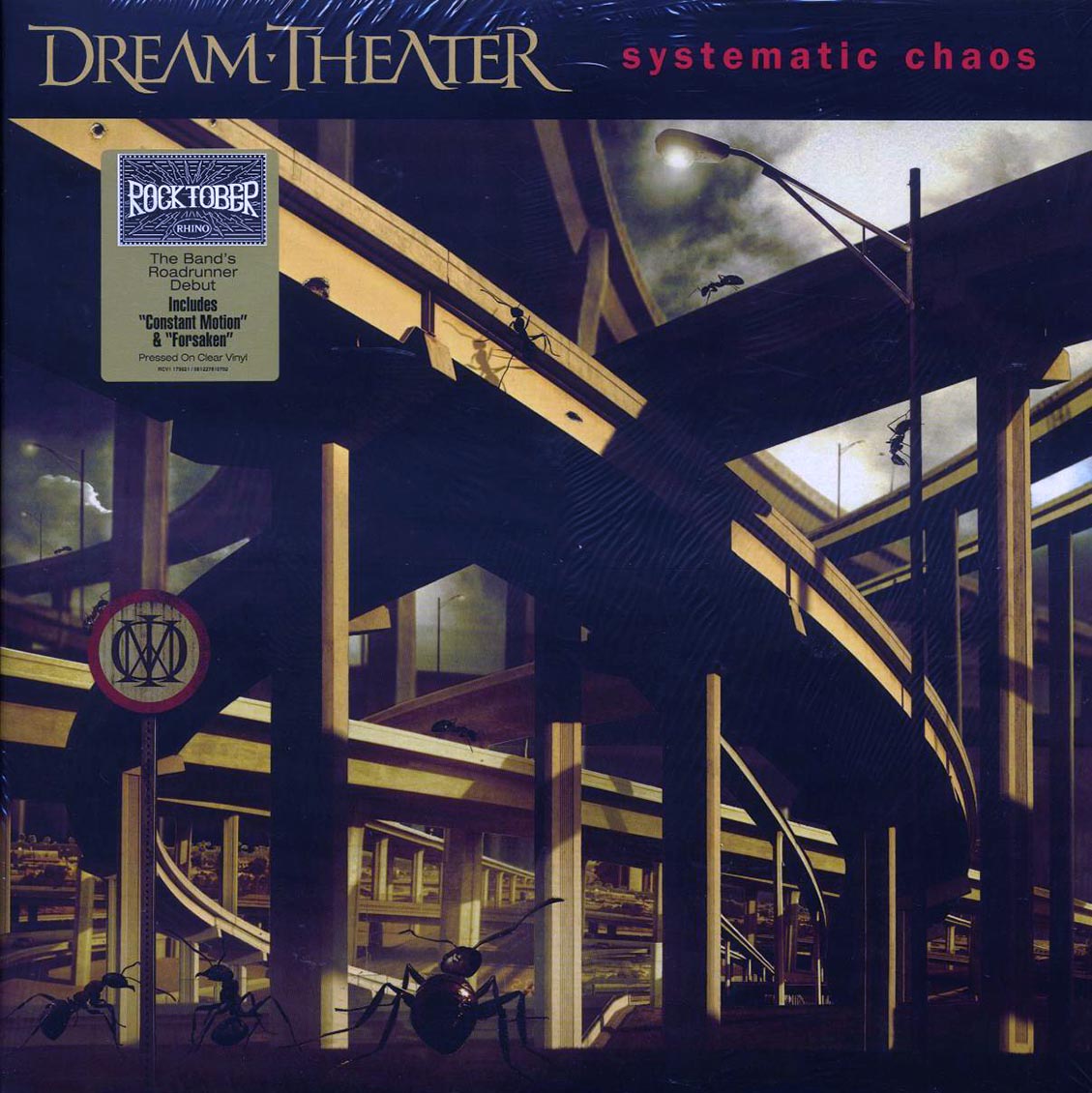 Dream Theater - Systematic Chaos (ltd. ed.) (2xLP) (clear vinyl) Vinyl Record