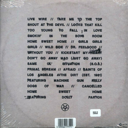 Motley Crue - From The Beginning (ltd. ed.) (2xLP) (black/translucent splatter vinyl) Vinyl Record
