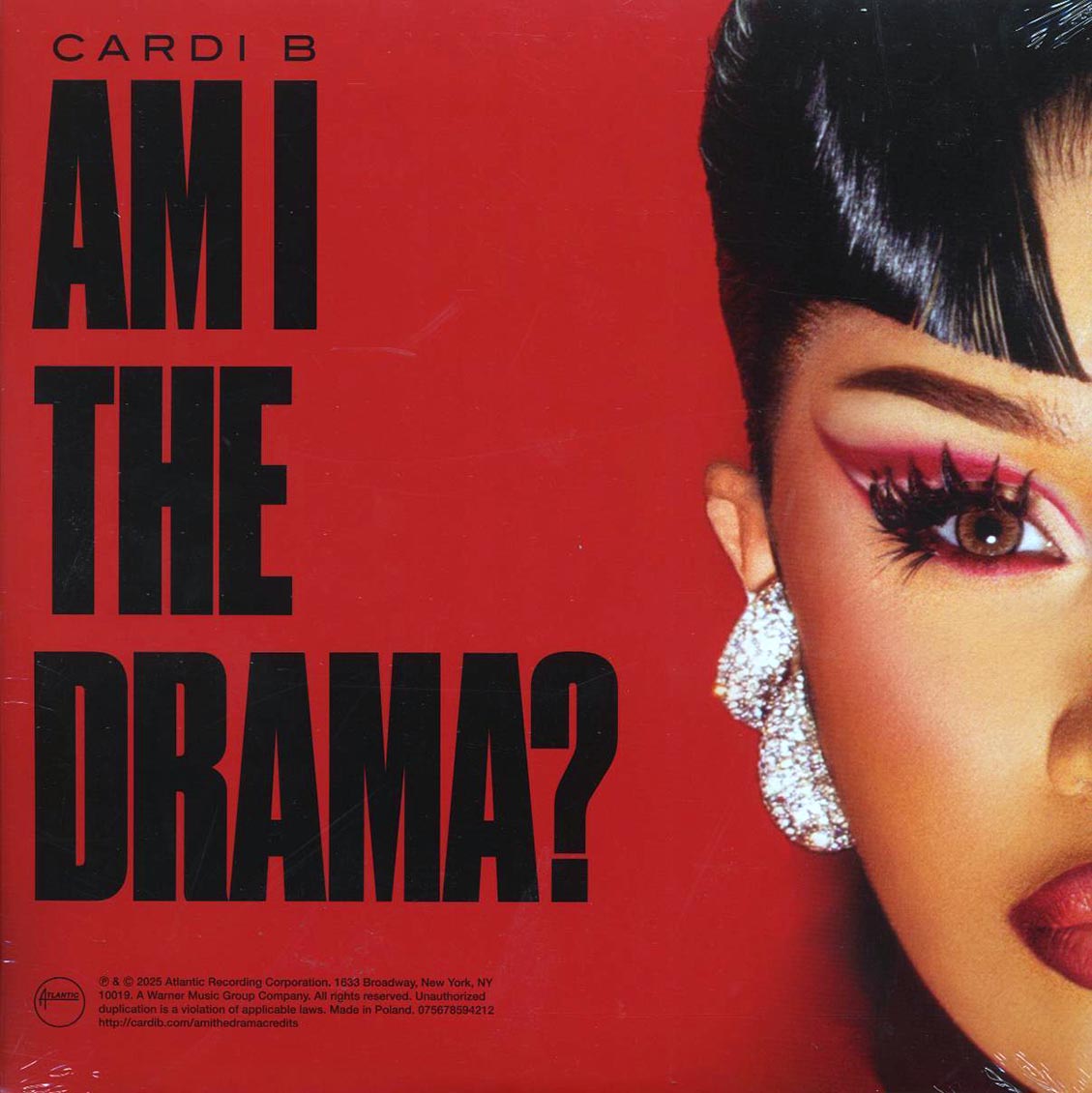 Cardi B - Am I The Drama? (ltd. ed.) (2xLP) (red vinyl) Vinyl Record
