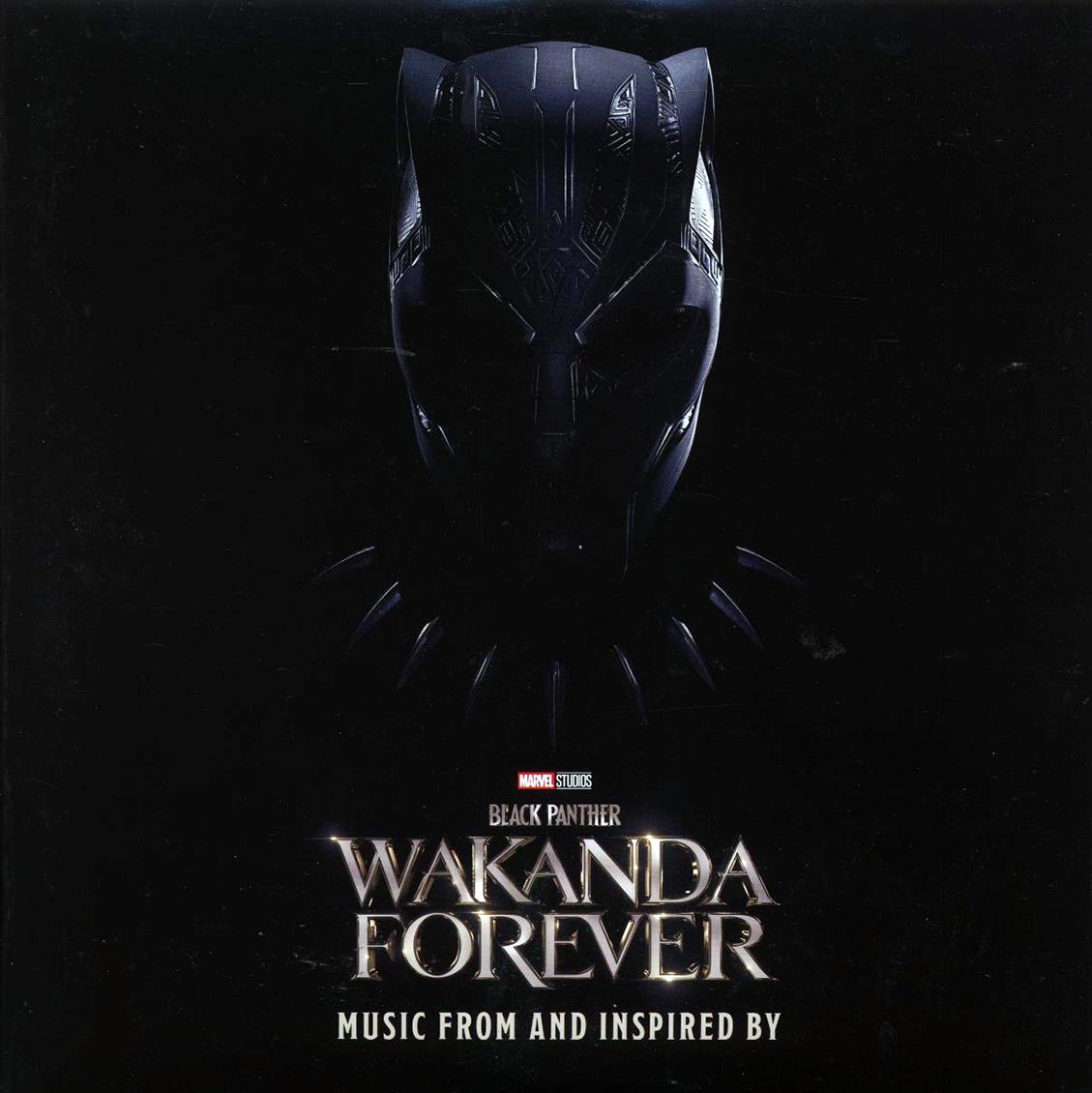 Rihanna, Burna Boy, Tems, Future, Etc. - Music From And Inspired By Black Panther: Wakanda Forever (2xLP) (black ice vinyl) Vinyl Record
