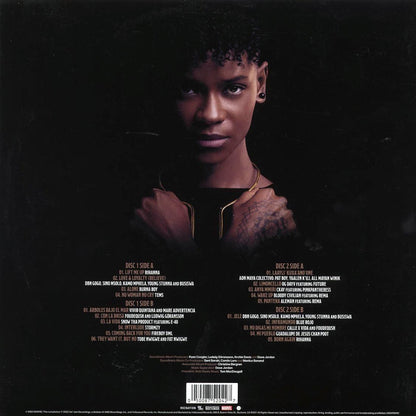 Rihanna, Burna Boy, Tems, Future, Etc. - Music From And Inspired By Black Panther: Wakanda Forever (2xLP) (black ice vinyl) Vinyl Record